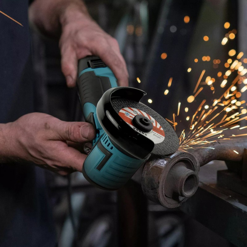 Zistel 12V Brushless Cordless Angle Grinder Set with Li-ion Battery
