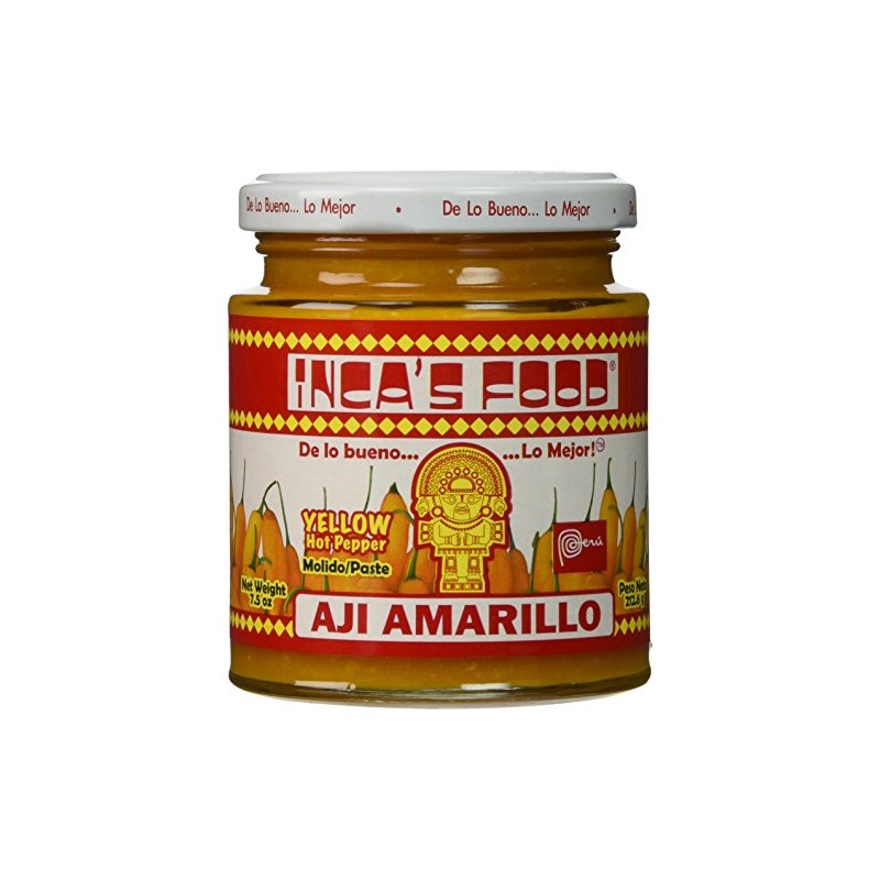 Inca's Food Aji Amarillo Paste - Hot Yellow Peruvian Pepper