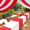 2 Roll 40in x 100ft Circus Carnival Decorations Disposable DIY