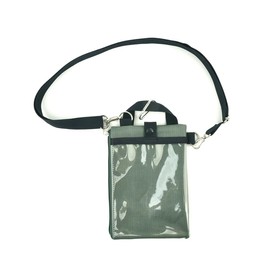 KUSUGURU Coated Pochette Cat Round GR, green