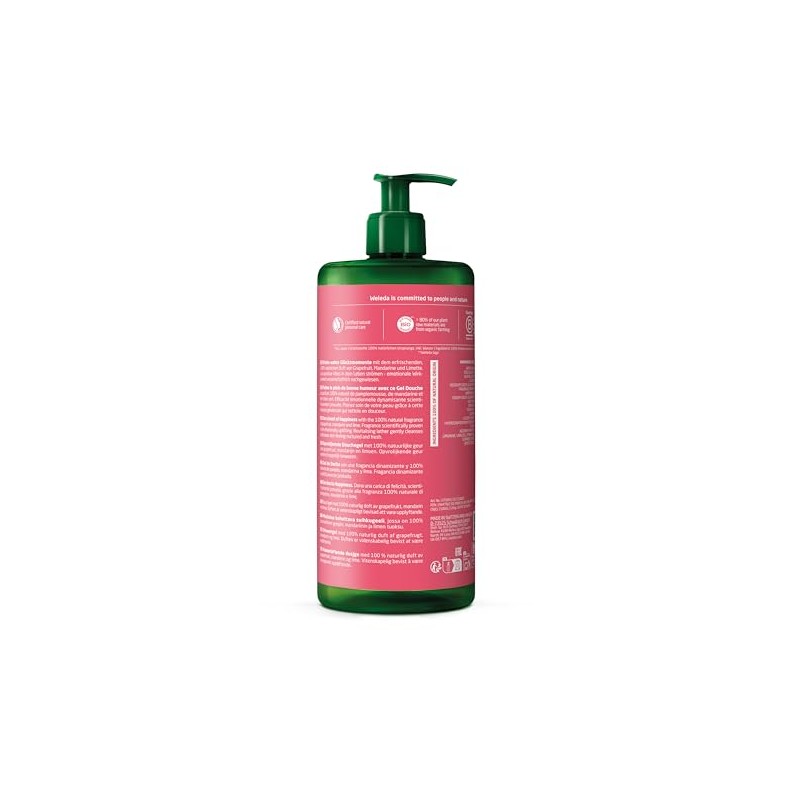 Weleda Happiness Shower Gel with Grapefruit, Lime & Mandarin, 750