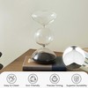 60-Minute Tri-Layer Design Hourglasses Timer - Glitzhome Hand-Blown Sand Clock