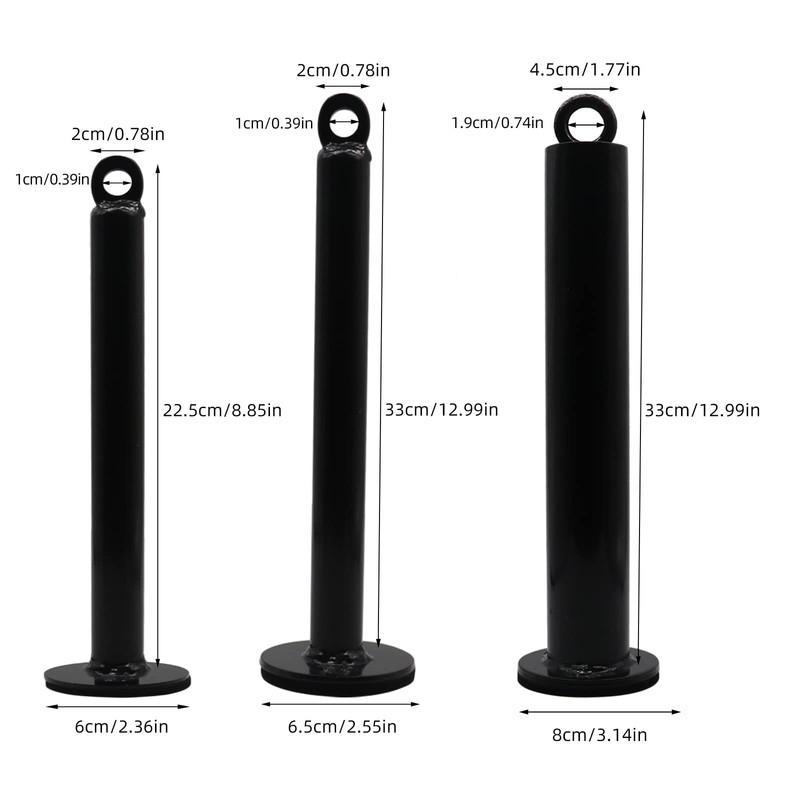 Weight Loading Pin ValueHall Fitness Barbell Slice Support Frame DIY