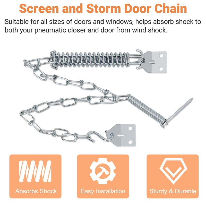 Sartatue Storm Door Closer, Heavy Duty Screen Door Closers with