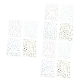FOMIYES Sets Unique Moon Nail Sticker Press Nails for Women Vintage Style Decals Set Sheets