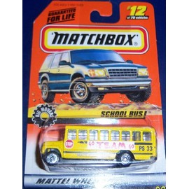 Matchbox #12 School Bus