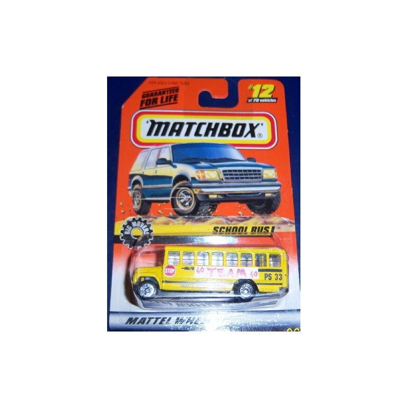 Matchbox #12 School Bus