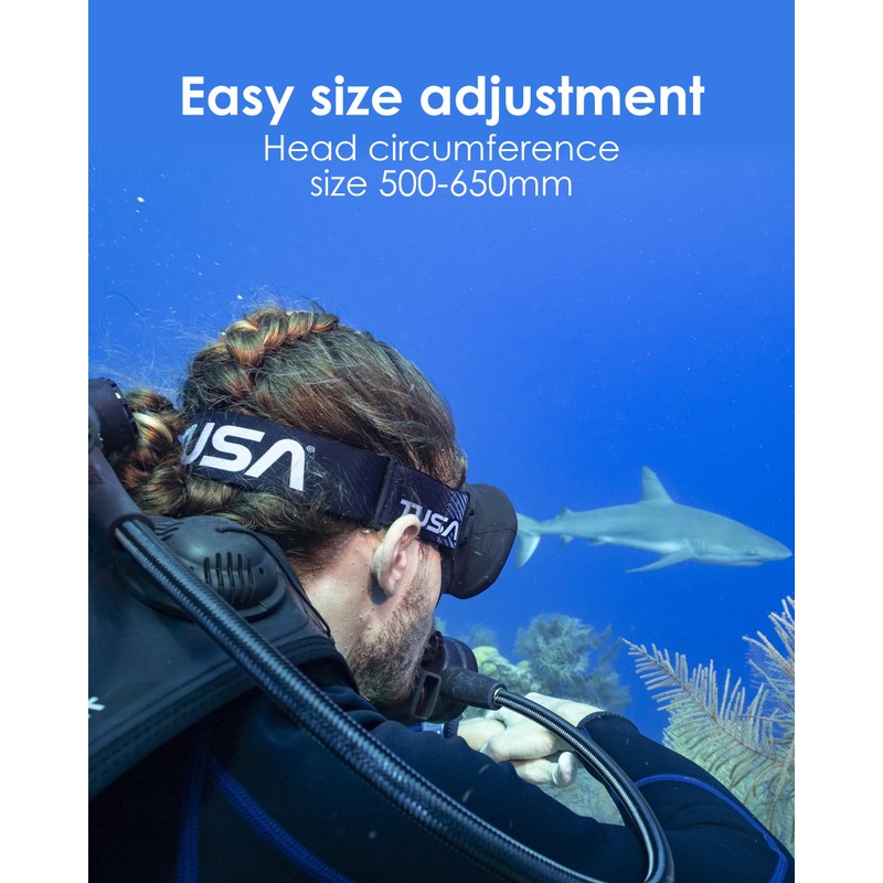 TUSA Fabric Diving Mask Strap for Swift Buckle 3D Masks,