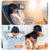 AHUIARGY Bluetooth Sleep Mask with 2 Removable 3D Contoured Cup,