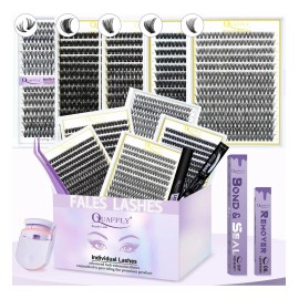 Kit De Extensiones De Pestañas 5 Discos, Gran Capacidad