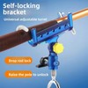 2 Pack Heavy Duty Thick Metal Catfish Rod Holder, Bank