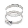 Stainless Steel Adjustable Hose Clamp Hose Band Pack of 6