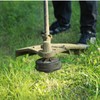 PLULON 2 Rolls Strimmer Wire 2.0mm x 20m Round Strimmer