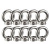 KYYLZ Pack of 10 Ring Nuts M8 Eye Nut 304