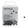 Westcott E-10502 00 Round Head Needles Pack of 100 5