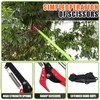 Tree Pruner Pole Saw for Tree Trimming, 7.3-27 Foot Manual