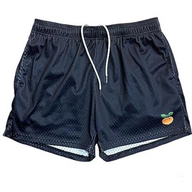JOOCY AF - Pantalones cortos de 5 pulgadas para hombre, transpirables, ligeros y atléticos, Negro -, X-Large