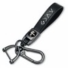 TLOEP Christian Cross Leather Keychain – God Is Greater Than