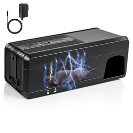 Jahy2Tech 2025 Electric Mouse Trap Indoor for Home, Effective Mouse Zapper with Powerful Voltage,No Touch and Reusable Mice Traps for House Indoor Kill, Rodent Control for Kitchens,Supermarket,Restaurant