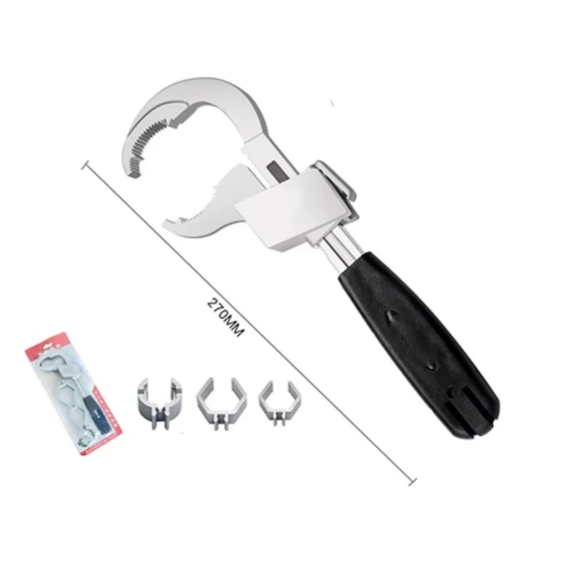 Adjustable Sink Wrench for Plumbing Repair – Multipurpose Hand Spanner