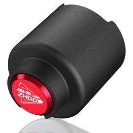 ZHDD 2-5/16 Inch Trailer Coupler Lock - Heavy Duty Anti Theft Safety Ball Hitch Lock for RV,ATV,Truck,Boat,Utility,Cargo and Camper Trailers (Red)