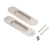 Sliding Door Handles Set Smoothing Surfaces Aluminum Alloy Closet Door