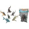 HOWBOUTDIS Six Piece Shark Set – Realistic Looking Ocean Sharks
