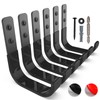 SunVFaFa Garage Hooks 4 Inch, 6 Pack Heavy Duty Wall