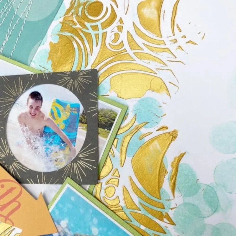 Mediums Glaze Gold / Esmalte Dorado En Pasta