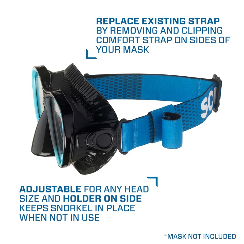 Mask Comfort Strap Blue