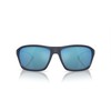 ARNETTE Man Sunglasses Matte Blue Frame, Dark Grey Mirror Water
