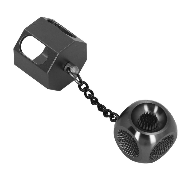 Billiard Chalk Holder Aluminum Alloy Portable Magnetic Pool Cue Chalk