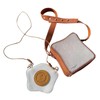 CLOGRATIA Women's Bread Toast Shoulder Bag, Fried Egg, Crossbody Bag,