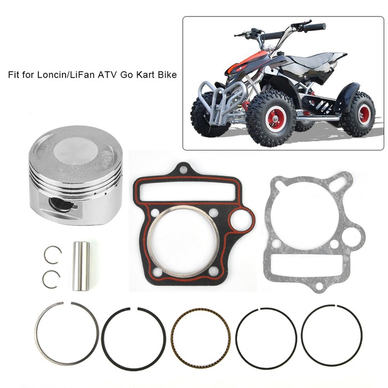 125cc 54mm Engine Parts Piston Set Rings Gaskets Fit for