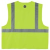 Ergodyne GloWear 8225HL ANSI High Visibility Lime Solid Reflective Safety