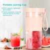 Portable Electric Fruit Juicing Cup Three Leaf Cutter Head Juicer