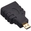 エレコム HDMI (メス) - micro HDMI (オス ) 変換アダプタ ブラック