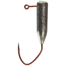 Arkie Lures RSTIH-14-100 Tube Insert Jig Heads- Red Sickle Style Hook- 1/4 oz- 100 Pack