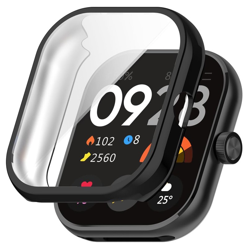 WIIKAI Pack of 2 TPU Cases Compatible with RedMi Watch