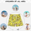 visesunny Summer Boy's Beach Shorts Duck Rubber Ducky Cartoon Quick