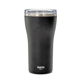 Hot and Cold Insulated Me Tumbler, Black, 12.2 fl oz (360 ml), Clear Lid, Stainless