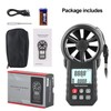 Digital Wind Gauge Anemometer, Portable Air Flow Meter with USB