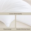 Hypoallergenic Bamboo Viscose Shell, Soft Standard/Queen Size Bed Pillow with