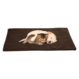 PETMAKER Small/Medium Self Warming Thermal Crate Pad-25x18-Chocolate