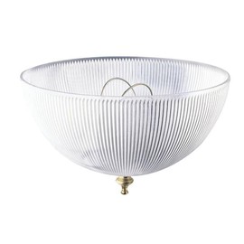 Westinghouse 8149300 8" Acrylic Prismatic Dome Clip-On Shade