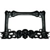 Heavy-Duty Skull Motorcycle License Plate Frame – Fits 7 x