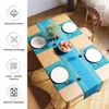 Encasa XO Dining Table Runner | Yarn Dyed Fine Ribbed