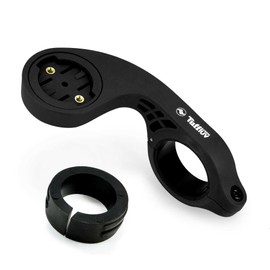 TUFF LUV [Compatible with All Garmin Edge & Explore Lollipop Out-Front Handlebar Mount Bike GPS - Black