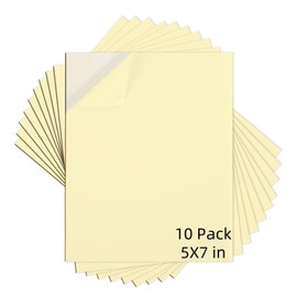 AXELIP AXELIP Self Stick Mounting Board 5 X 7 inch, for Cross Stitch, Photo Frame Backing （10 Pack）