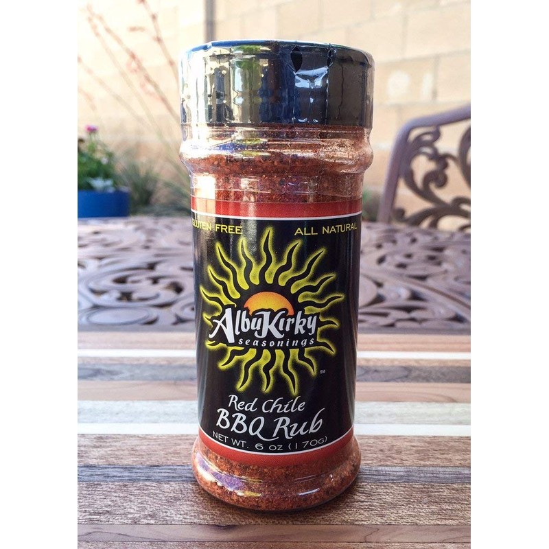 AlbuKirky Seasonings Red Chile BBQ Rub - Hatch Red Chile,
